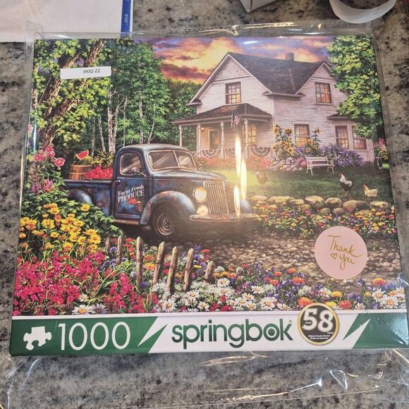 Springbok Simpler Times 1000 pc Jigsaw Puzzle - Picture 5 of 8